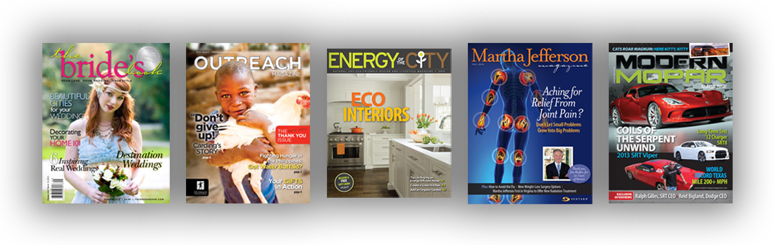 Magazine design covers