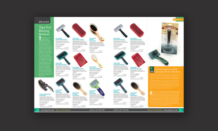 catalogues layout