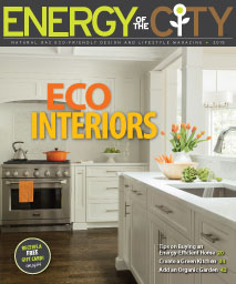 Energy of the City Magazine design