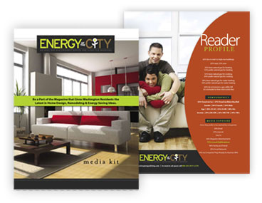 Energy of the City Magazine media kit design